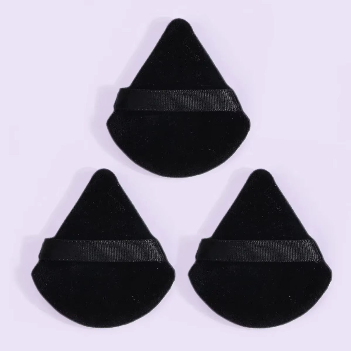 3/5/6 Pcs Triangle Powder Puff for Loose Powder Liquid Cosmetic Soft Plush Powder Puff Makeup Foundation Puff Makeup Tool