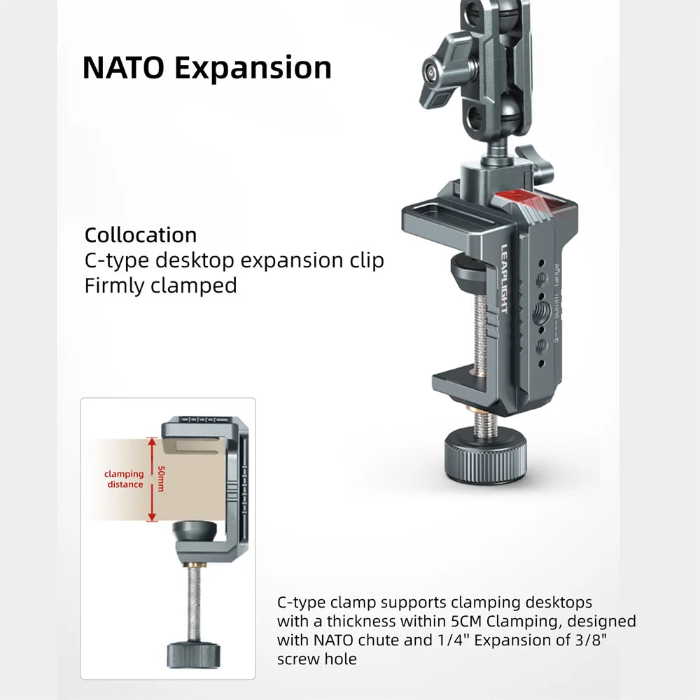 360 Rotating Photography Tripod Aluminum Phone Overhead Stand Desktop Tripod for Djl Pocket 3 Shooting Recording Video