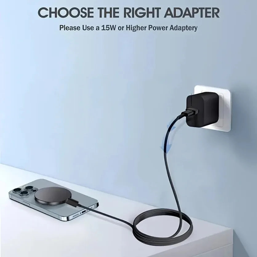 100W Magnetic Wireless Charger Phone Pad for Magsafe Iphone 17 16 15 14 13 12 Pro Max Airpods 4 Pro Magnet Fast Charging Station