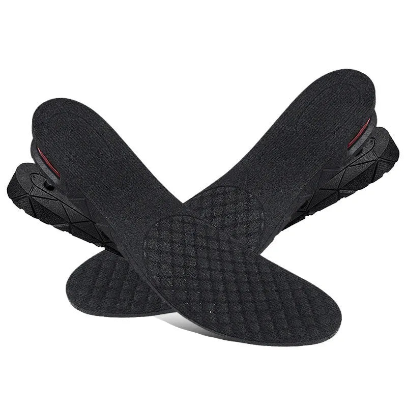 Insoles for Shoes Height Increase Insole Cushion 3-9Cm Height Lift Adjustable Cut Shoe Heel Insert Taller Women Men Unisex