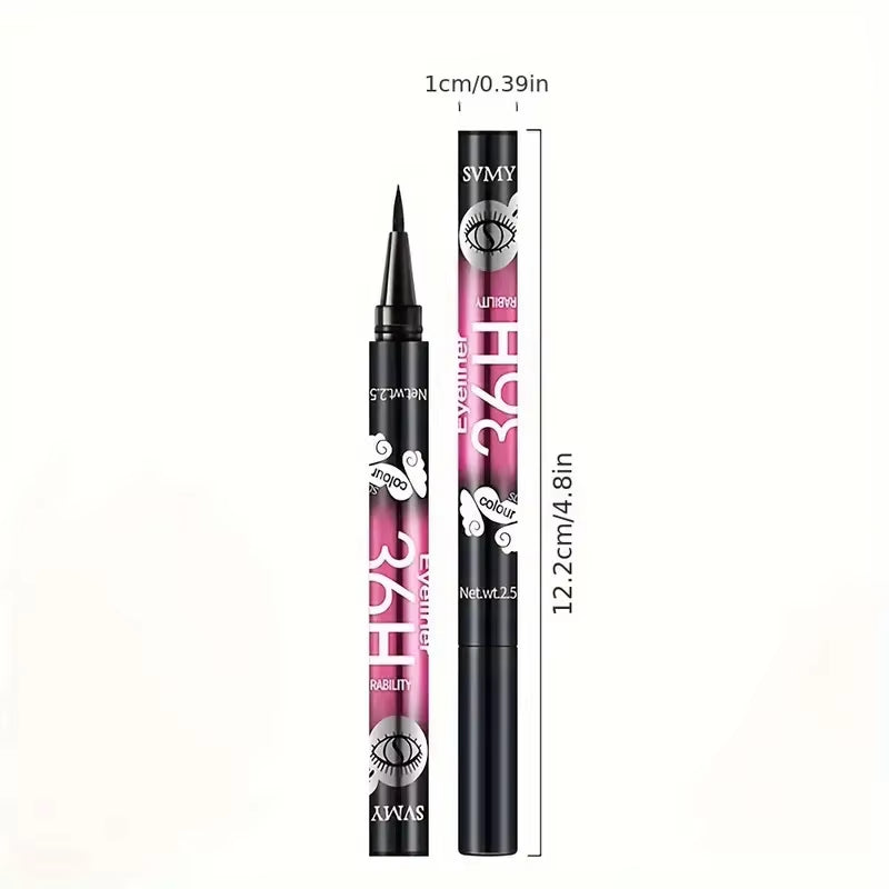3Pcs/5Pcs Waterproof Black Eyeliner Pencils-Smudge-Proof, Long-Lasting &Beginner-Friendly Eye Makeup